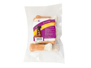 Hanny Food buvolí kost s kuřecím masem 10cm 500g