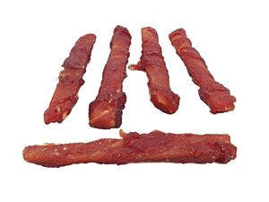 Hanny Food 100% kachní tyčinky s treskou 500 g cca 40 ks