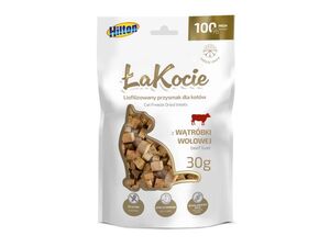 Hilton Lyofilizovaná pochoutka Lakocie 30 g hovězí játra