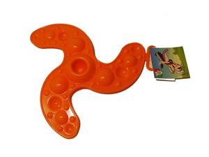 Georplast hračka pro psa Frisbee létají vrtule průměr 20 cm oranžová