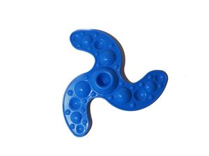 Georplast hračka pro psa Frisbee létají vrtule průměr 20 cm modrá
