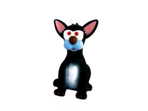 Papillon hračka pro kočku maxi kočka 23 cm latex černá