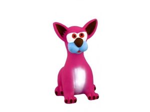 Papillon hračka pro kočku maxi kočka 23 cm latex růžová