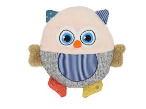 Flamingo hračka pro psa sova 17 cm plyš barevná