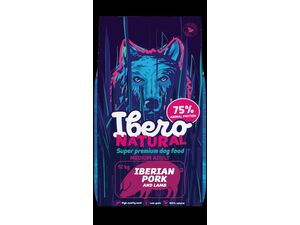 IBERO natural Medium Adult 12 kg pork & lamb 