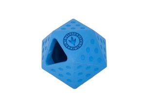 Kiwi hračka pro psa míček na pamlsky 6,5 cm Icosaball mini modrá