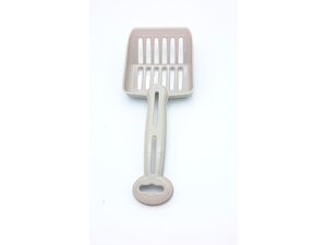 Lopatka WC velká KATJA 26 x 10 cm hnědá 3234
