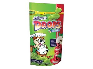 Mlsoun drops pro hlodavce 75g jablečný 6080