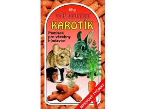 Granum Karotík 60 g tyčinky s mrkví