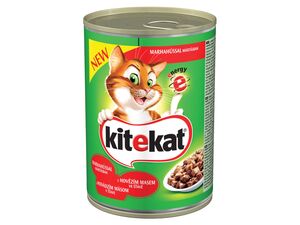 Kitekat hovězí 400 g ve šťávě