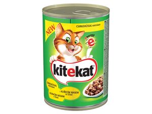 Kitekat drůbeží a zelenina ve šťávě 400 g