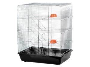 Klec Remy pro potkany 58 x 38 x 71 cm chrom , hnědá 6324