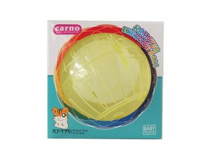 Tatrapet koule Akrobat pro hlodavce, průměr 14,5 cm, žlutá