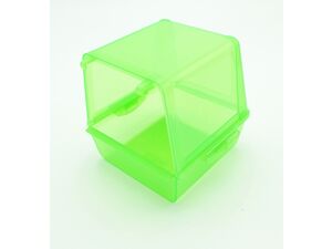 Sum-plast koupelna pro ptáky hranatá 11,6 x 11x 11 cm zelená