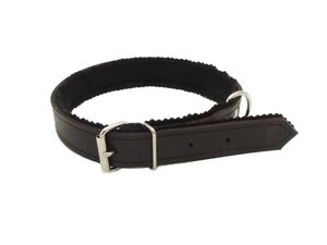 Sedlářství Doležel Obojek na psa kožený maxi 65cm/28mm černý