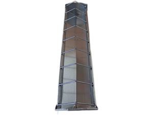 Žlabové krmítko s drátěným víkem 30 cm pro drůbež 22206