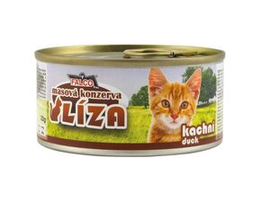 Líza konzerva pro kočku 120 g 100 % kachna 4.082