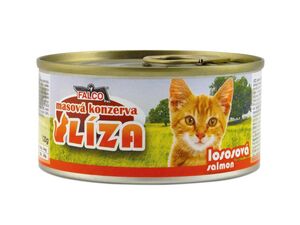 Líza konzerva pro kočku 120 g 100 % losos 4.081