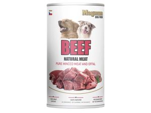 MAGNUM Natural Beef Meat dog 1200 g 3.036