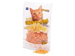 Magnum chicken & cod chips for cats 70g SLEVA