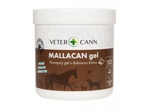 Vetercann Mallacan gel s konopím a dubovou kůrou 100 ml pro psy a kočky SLEVA