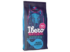 IBERO natural Maxi Junior 3 kg pork & lamb