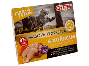 Chejn Mia 100 g drůbeží ve šťávě