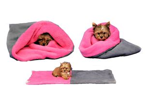 Marysa spací pytel Mini 37 x 40 cm 3 v 1 barva 1 šedá/tm růžová