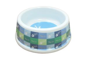 Tatrapet miska tvrdá 0,15 l / 12,5, cm pro kočku s rybičkami modrá 483.61