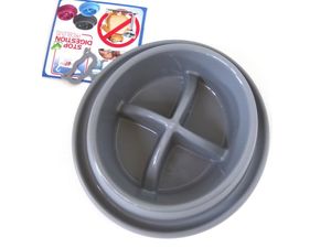 Adagio miska pro správné stravování S 14 cm 0,5 l 1688 šedá