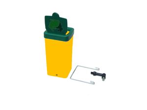 Transparentní žlutá napaječka pro hlodavce 1l  10126