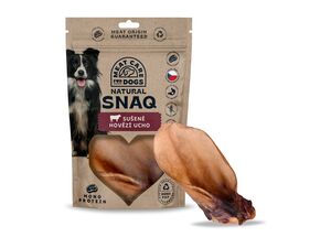 Dog Snaq sušené hovězí ucho se záuškem