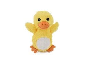 Nayeco hračka pro psa kačenka 22 cm pískací plyšová žlutá