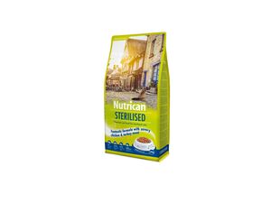 Nutrican Sterilised kuřecí 10 kg +2 kg zdarma