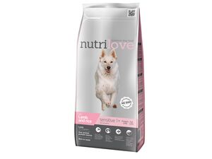 Nutrilove adult Sensitive s jehněčím 3 kg