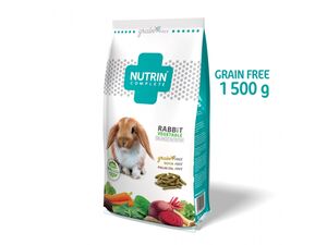Nutrin Complete Rabbit Vegetable - grain free 1500 g králík