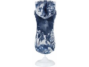 Nayeco vesta pro psa plyšová 40 cm, s kapucí, obvod 44 cm, modrá doprodej