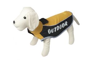 Nayeco vesta Outdoor zateplený žluto černý 45 cm , obvod 52-56 cm doprodej