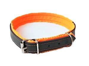 Obojek na psa kožený 60cm/24mm hnědý