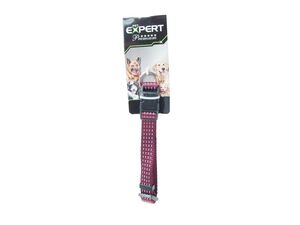 Tatrapet Pet Expert obojek na psa Basic 15 mm x 25-40 cm nylon reflexní vínový