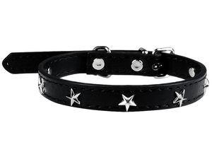 Tatrapet Pet Expert obojek na psa 15 mm x 38 cm s rolničkou zdobený černý doprodej