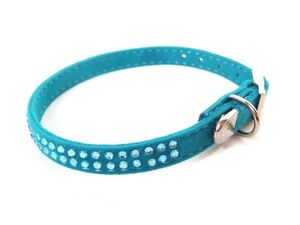 Tatrapet Pet Expert obojek na psa 10 mm x 30 cm zdobený modrý doprodej