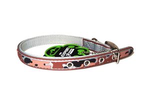 Tatrapet Pet Expert obojek na psa 12 mm x 23 - 28 cm 3D podklad hnědý