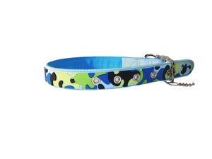 Tatrapet Pet Expert obojek na psa 15 mm x 25- 30 cm 3D podklad modrý