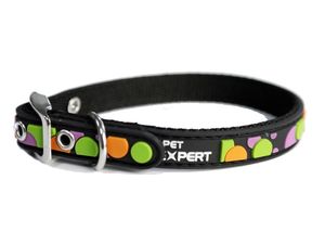 Tatrapet Pet Expert obojek na psa 12 mm x 25 - 30 cm 3D podklad černý