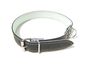 Sedlářství Doležel Obojek na psa kožený maxi 65cm/28mm černý
