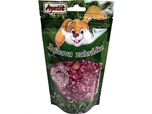Apetit- Zajícova zahrádka okvětní lístky růží 24 g pro hlodavce