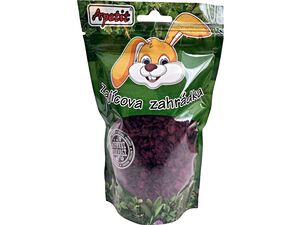 Apetit- Zajícova zahrádka červená řepa sušená - kostka 120 g pro hlodavce