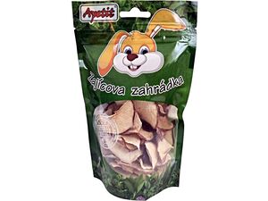 Apetit- Zajícova zahrádka jablka sušená - kroužky 30 g pro hlodavce