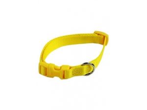Papillon obojek Basic nylon žlutý 20 mm x 40 - 55 cm